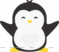 Penguin Cutout 