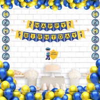 Police Banner & Dangler Kit (Pack of 24 pcs)