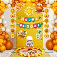 Happy Pongal Banner & Poster Kit