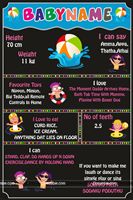 Chalkboard posters - Pool Party