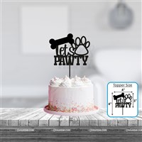 Birthday Cake Toppers - Puppy Love/Dog Theme Party Supplies