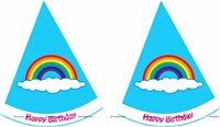 Rainbow Hats (Set of 6)