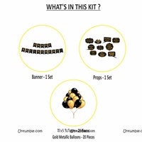 Happy Retirement Banner Kit (Pack of 51 pcs)