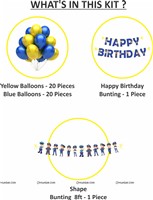 Police Theme Letter Bunting Kit 