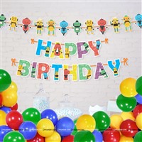 Robot Theme Letter Bunting Kit (Pack of 42)