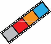 Film Reel Cutout