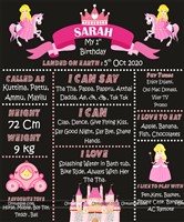 Chalkboard posters - Royal Princess Theme Party