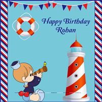 Sailor Party Backdrop