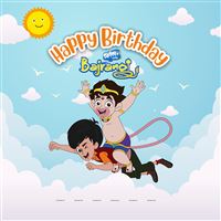 Backdrop - Selfie With Bajrangi Theme Party