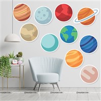 Planet Posters 1 ft each (pack of 9 )