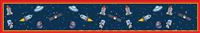 Space theme table runner