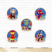 SuperHero Theme Poster