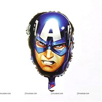 Captain America face balloon
