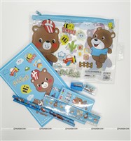 Teddy Theme Stationary Pouch Big