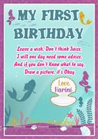 Mermaid Party Wish Book
