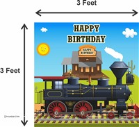 Train Theme Backdrop Arch Kit 