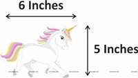 Unicorn Birthday Letter Bunting Kit (Pack of 42 pcs)