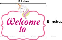 Unicorn Entrance Door Dangler