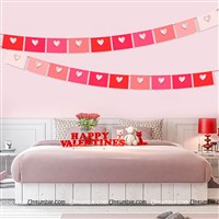 Envelope shaped Heart Danglers