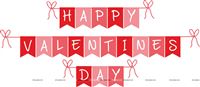Happy Valentine Bunting