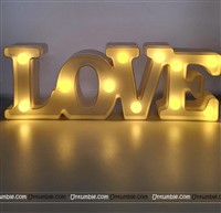 LOVE Marquee lights