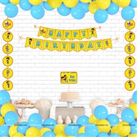 Vir The Robot Boy Yellow Banner & Dangler Kit (Pack of 24 pcs)