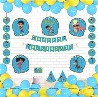 Vir The Robot Boy Party Kit - Blue