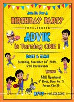 Vir The Robot Boy Invitations (Set of 10)