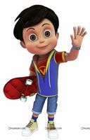 Vir with Skate Board