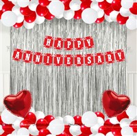 Anniversary Foil Kit Silver ( Pack of 44 pcs)