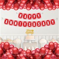 Anniversary Bunting and Balloons Kit 