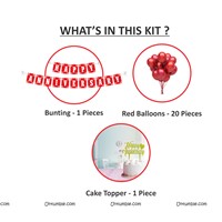Anniversary Bunting and Balloons Kit 