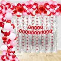 Untumble Happy  Anniversary Theme Foil Background Kit (Pack of 114 pcs)