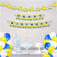 Wheels on bus Banner & Dangler Kit (Pack of 24 pcs)