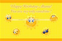 You are My Sunshine Backdrop